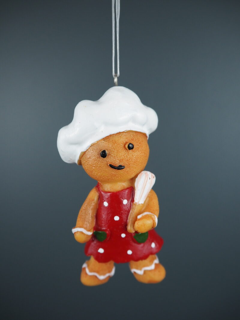 Ginger bread baker red